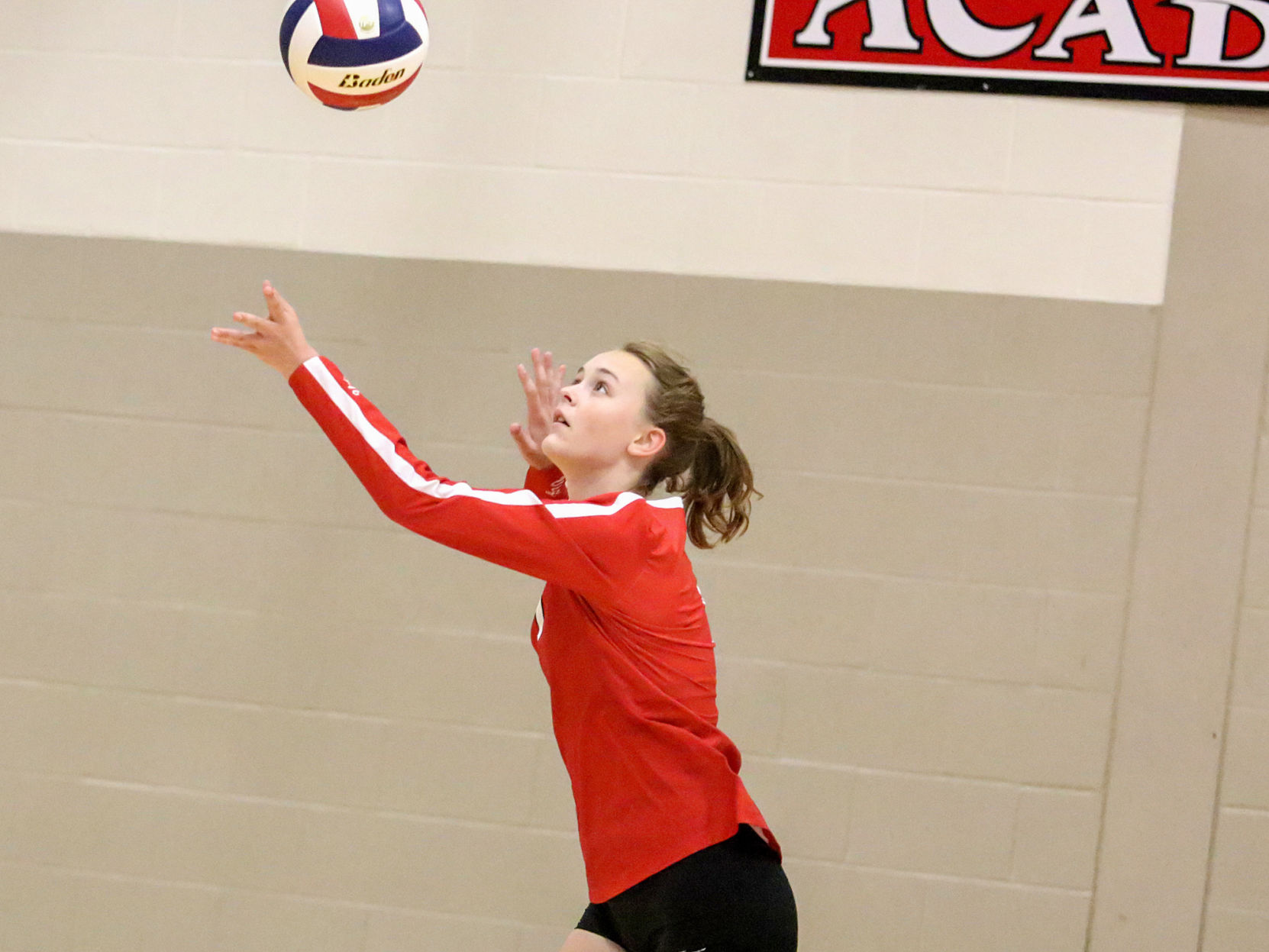 Ursuline vs. Visitation volleyball